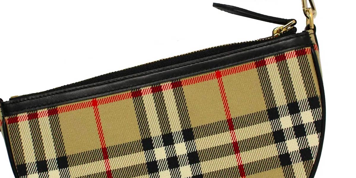 Vintage Check Clutch Pouch Burberry
