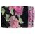 Leonard Paris Scarf Black Pink Floral - Extra Large Square Chiffon Silk Wrap