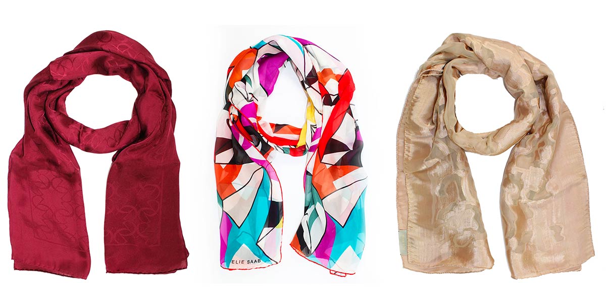 Elie Saab silk Scarves New