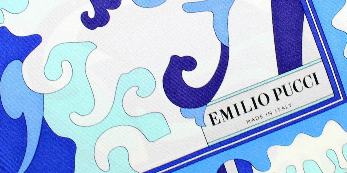 The Colorful Signature Emilio Pucci Scarves - Como Milano