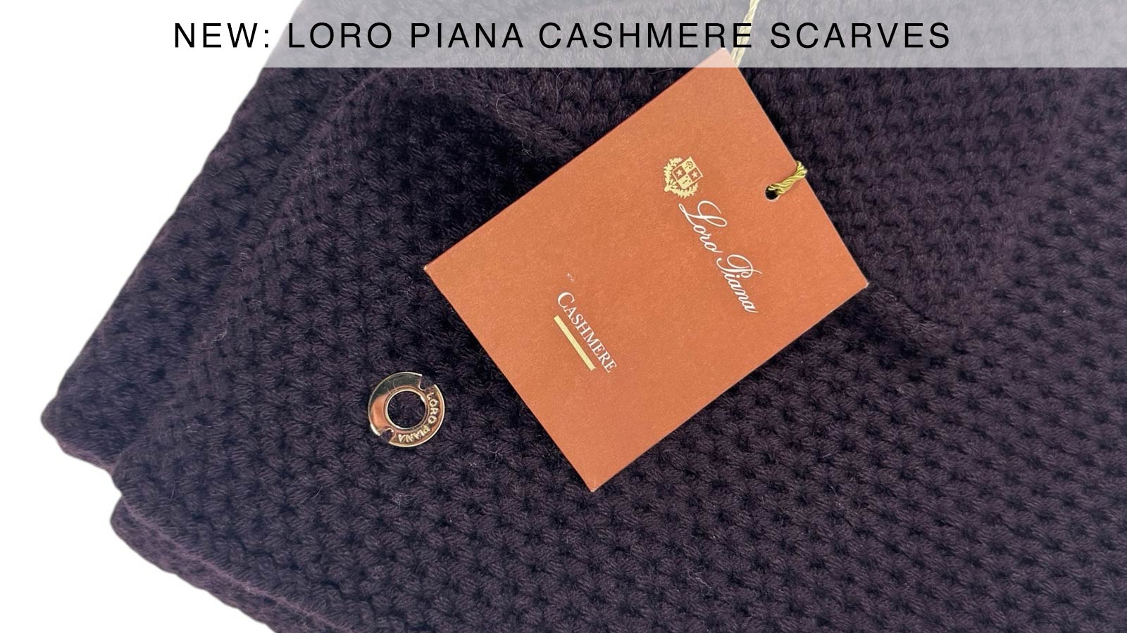 Loro Piana Cashmere Scarf 