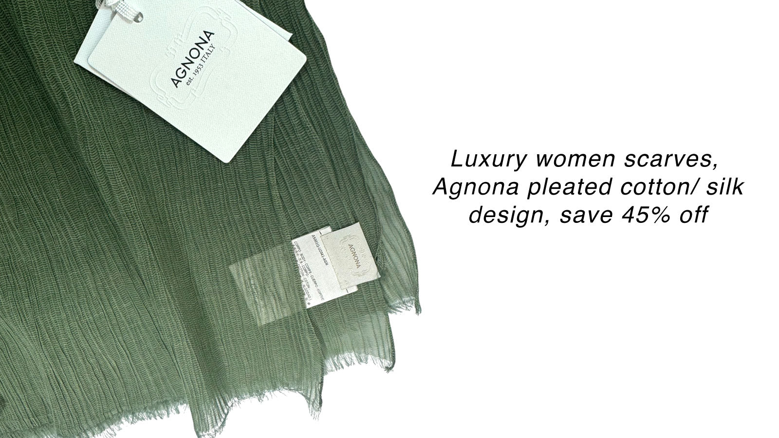 Luxury Agnona Scarves