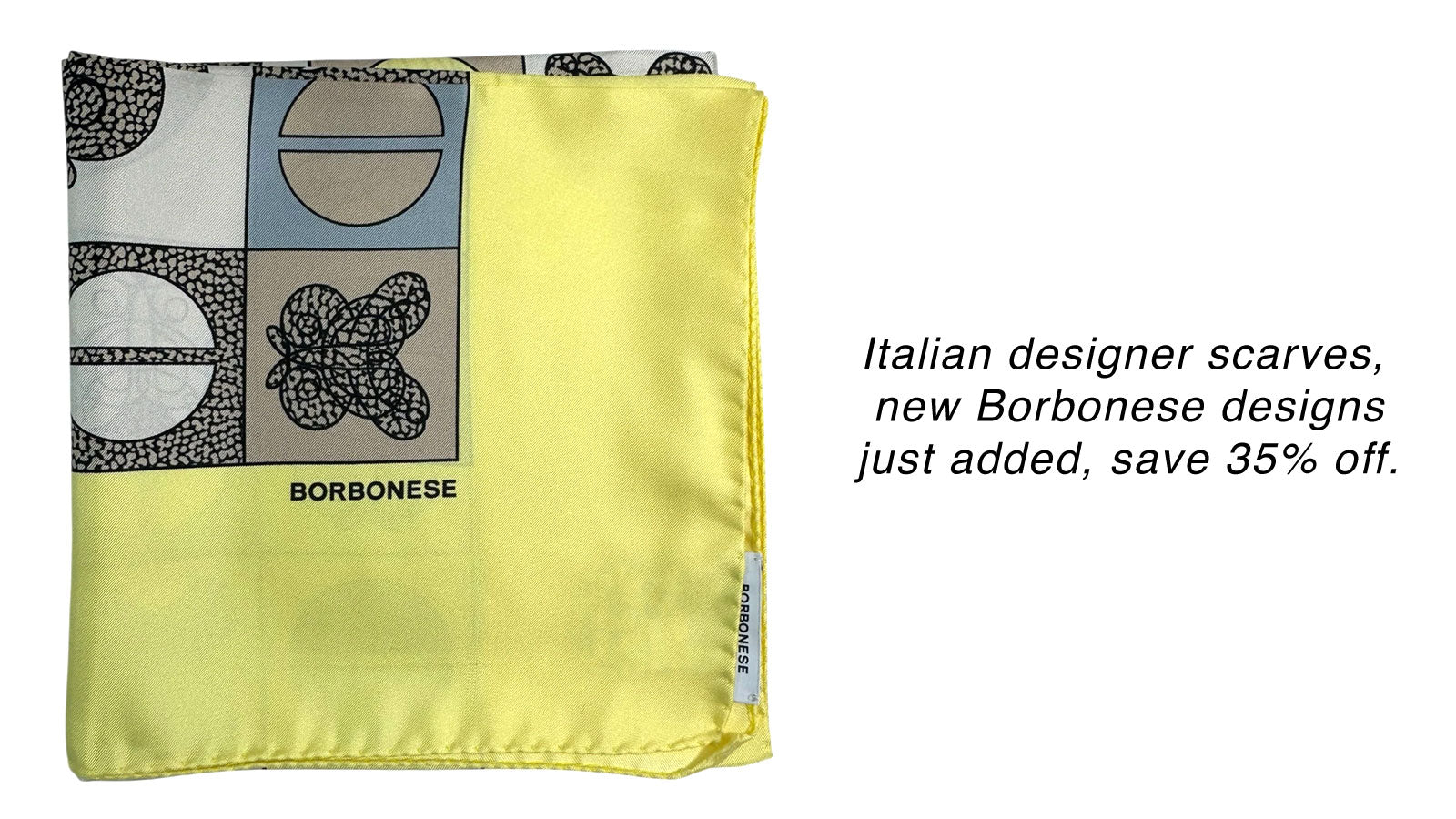 New Borbonese Scarves