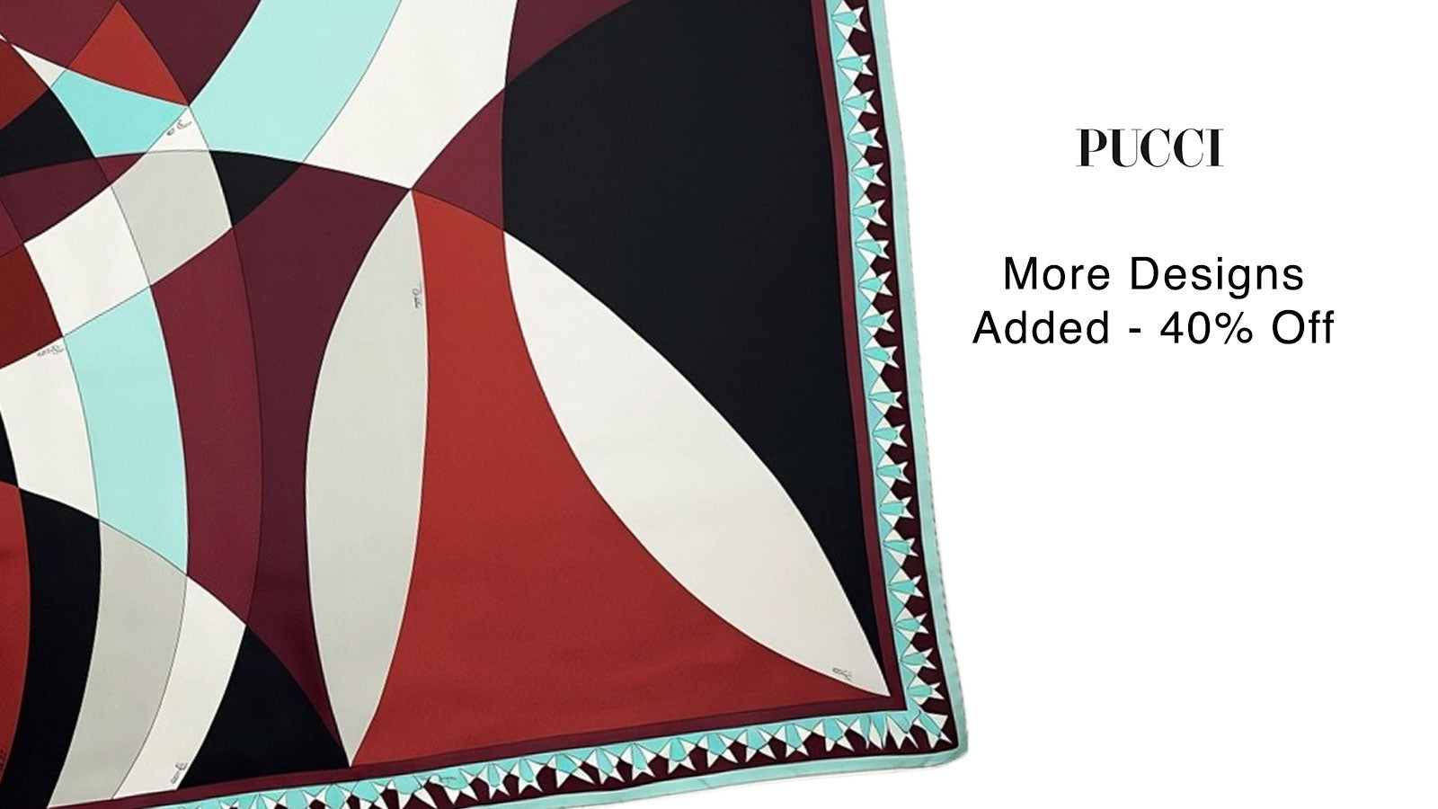 New Pucci Designer Scarves