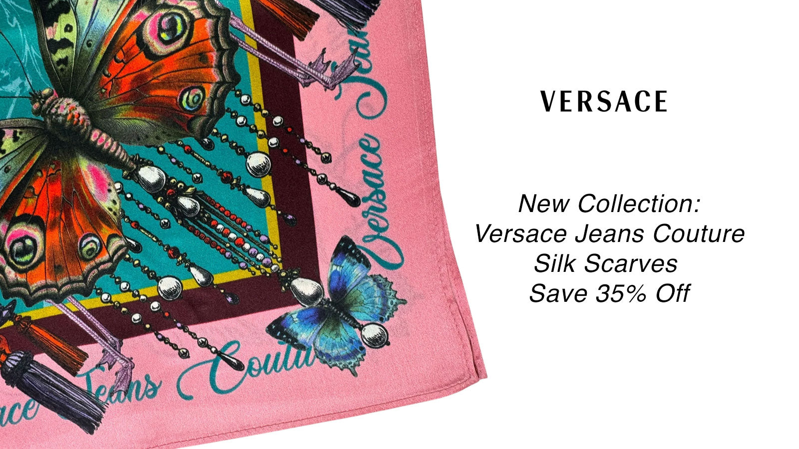 New Versace Scarves Sale