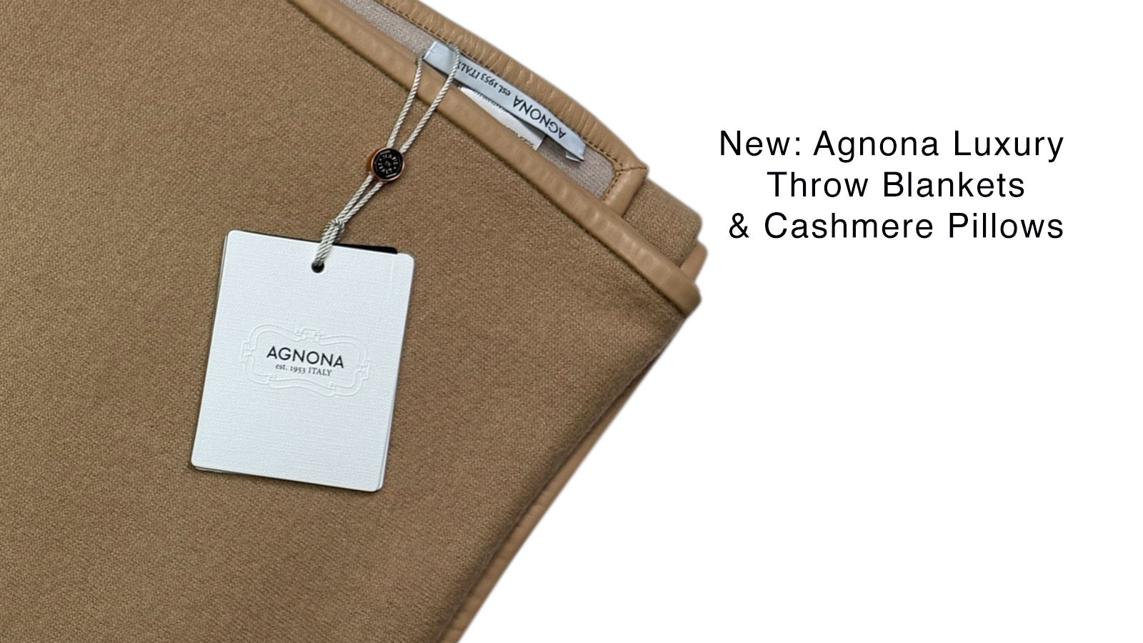 Agnona Throw Blankets Cashmere