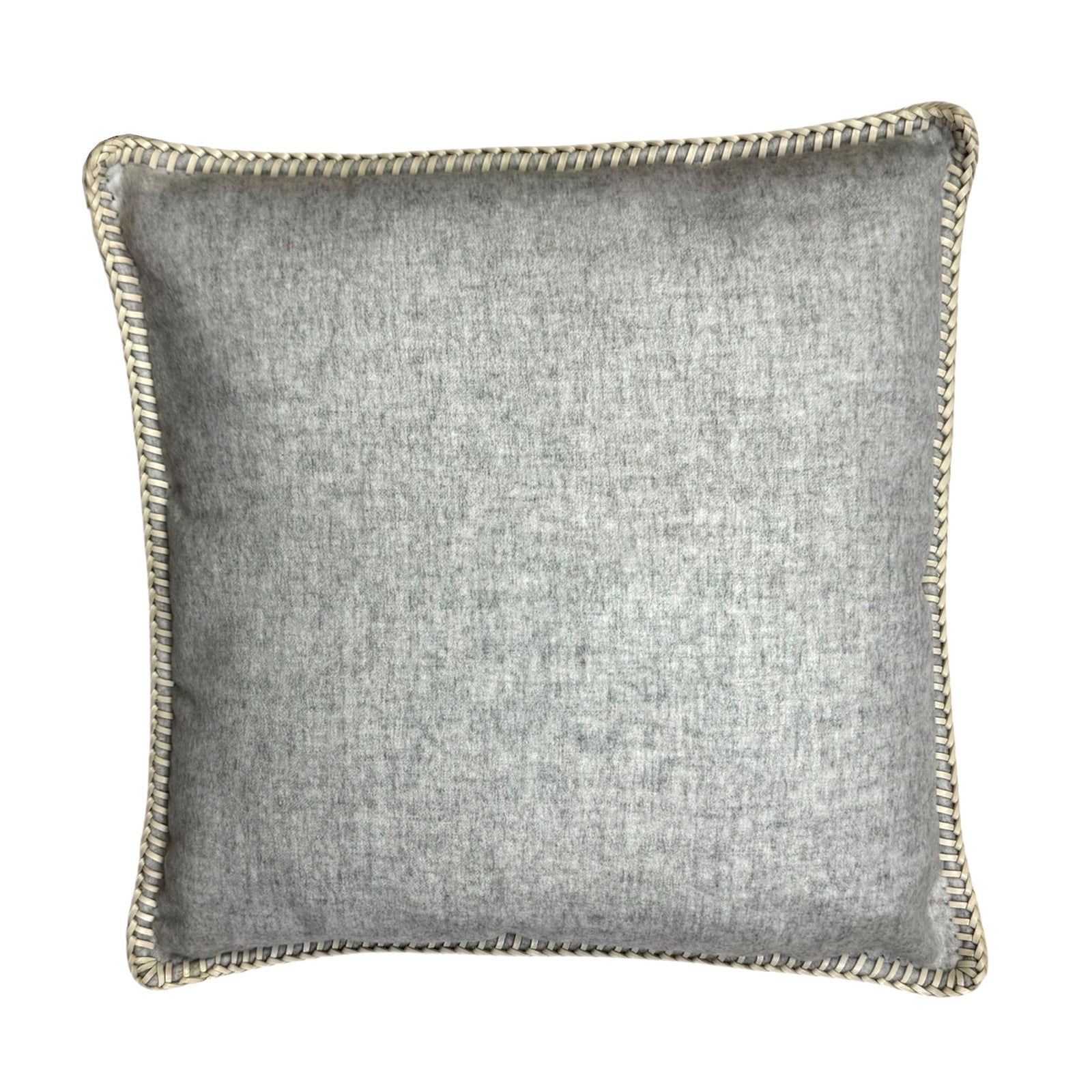 Agnona Cashmere Pillow Gray