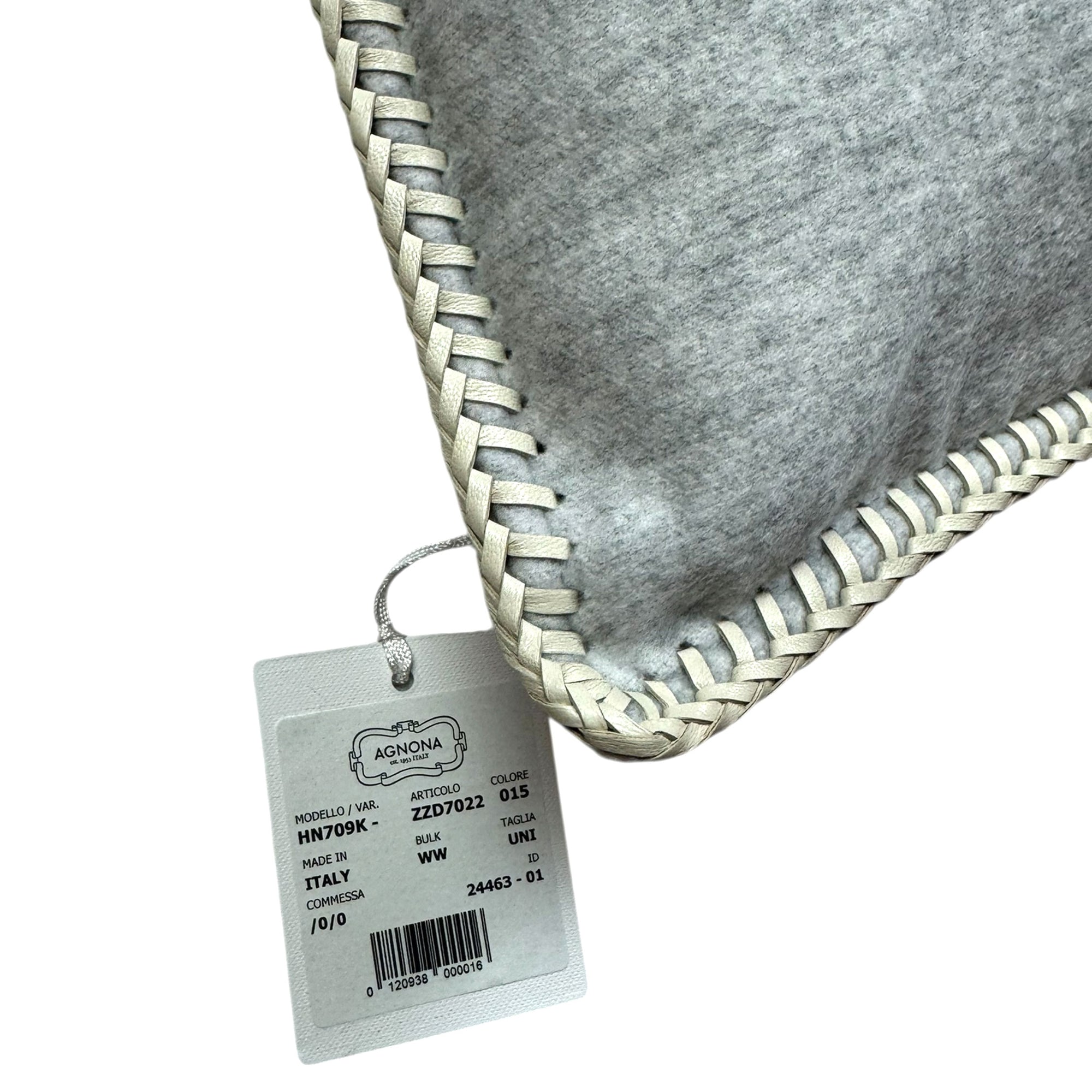 Agnona Cashmere Pillow Gray