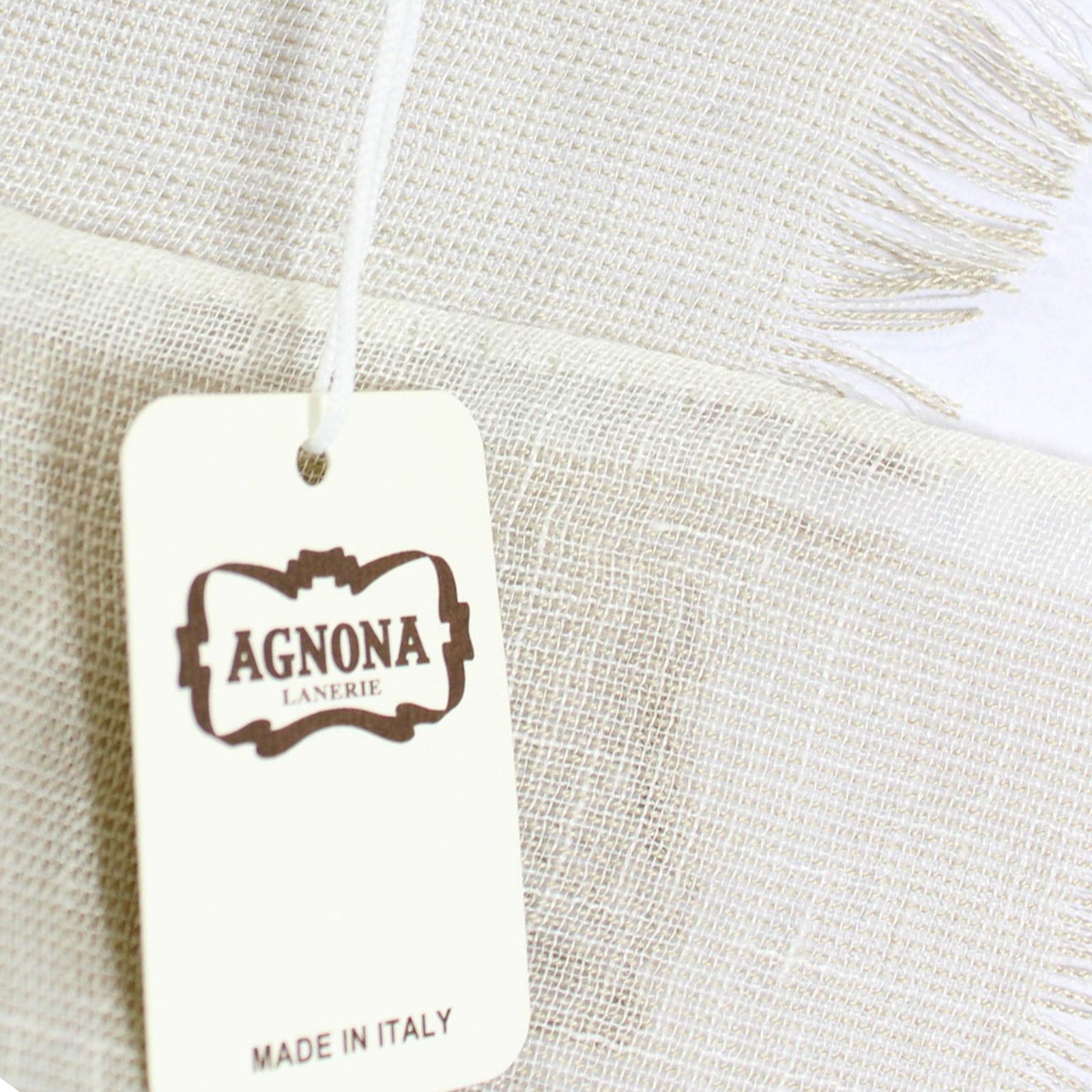 Agnona Scarf Beige Genuine