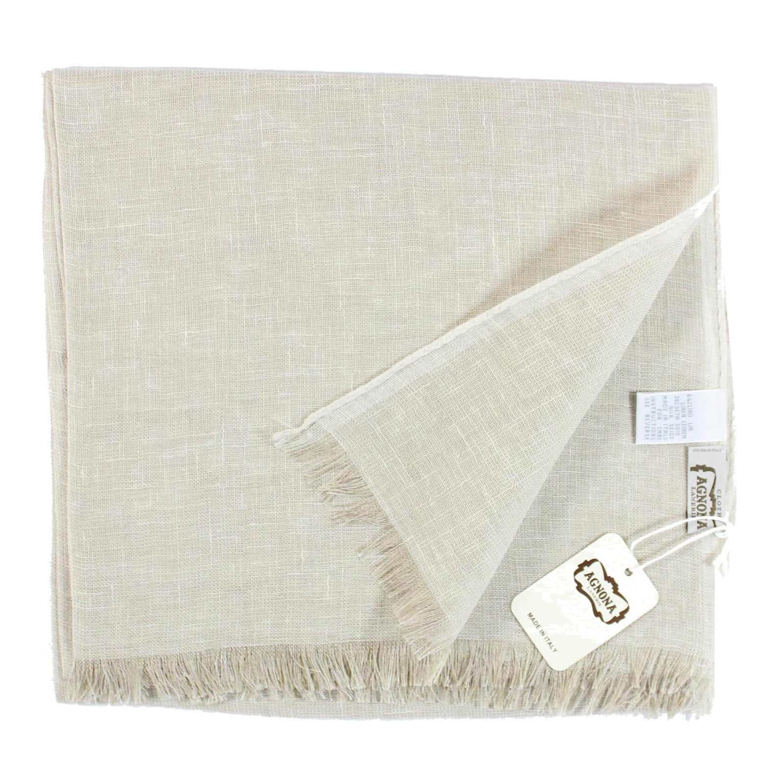Agnona Scarf Beige Genuine