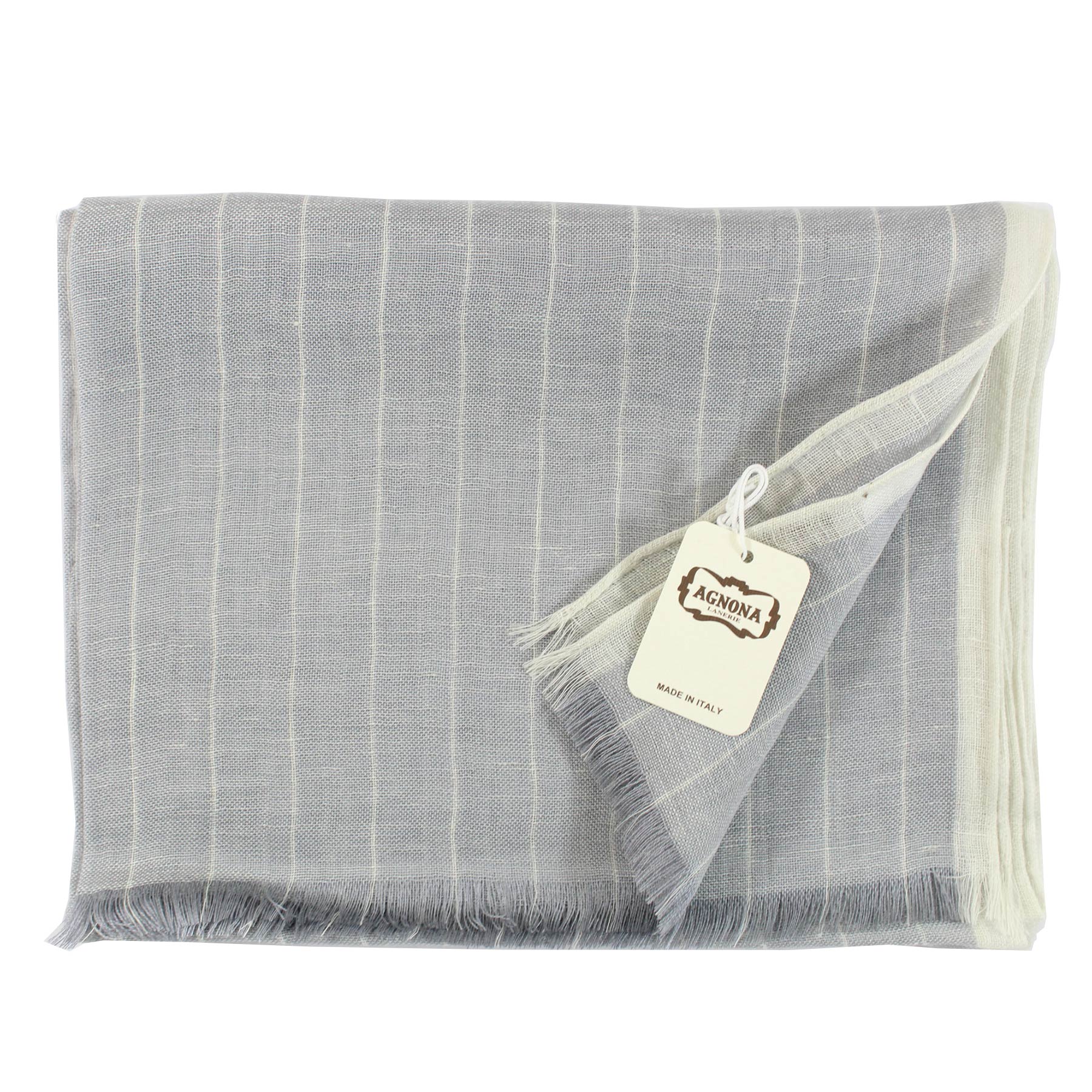 Agnona Luxury Linen Silk Shawl