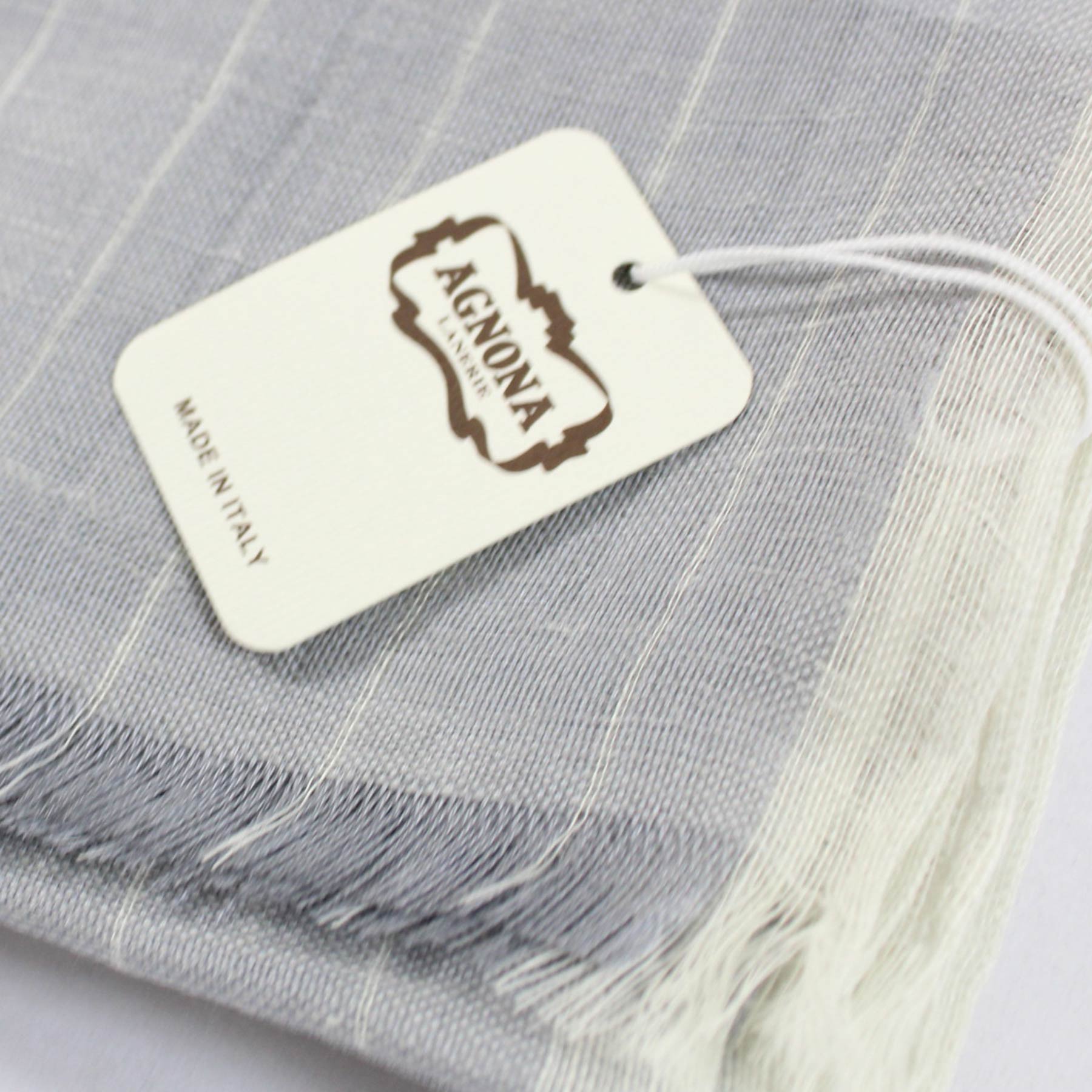 Agnona Luxury Linen Silk Shawl