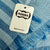 Agnona Scarf White Aqua Stripes