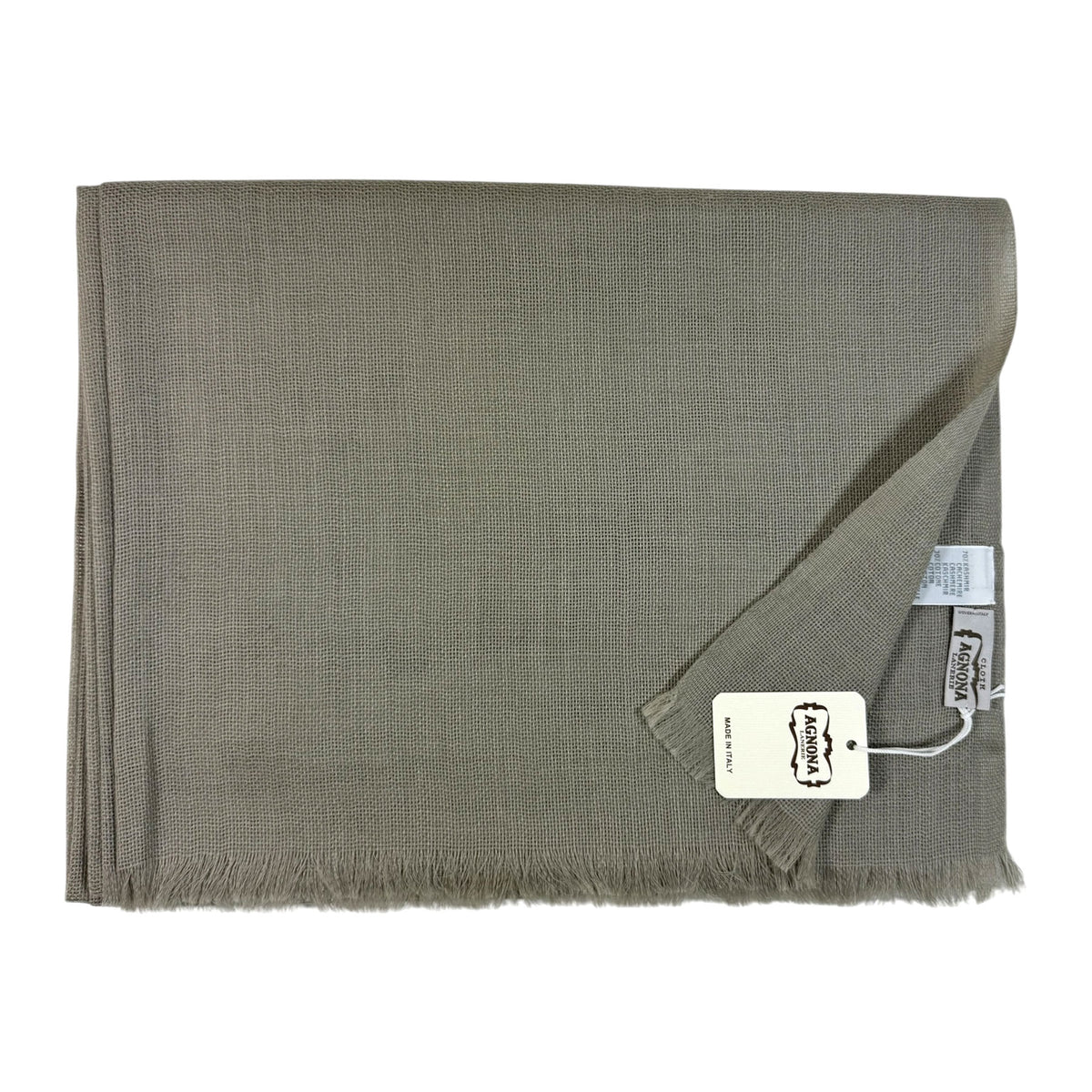 Agnona Scarf Seagrass - Light Weight Cashmere Cotton