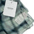 Agnona Scarf White Gray Metal Blue Extra Large Square Silk Shawl
