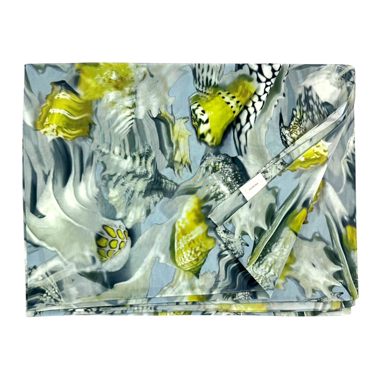 Agnona Scarf Gray Shells