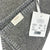 Agnona Scarf Gray Herringbone - Wool Cashmere Shawl