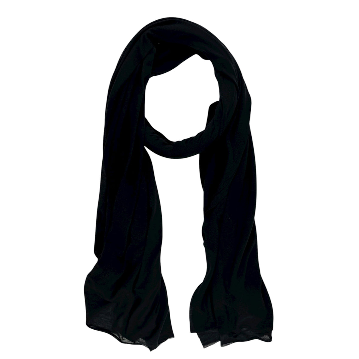Agnona Scarf Black - Luxury Extra Large Women Shawl
