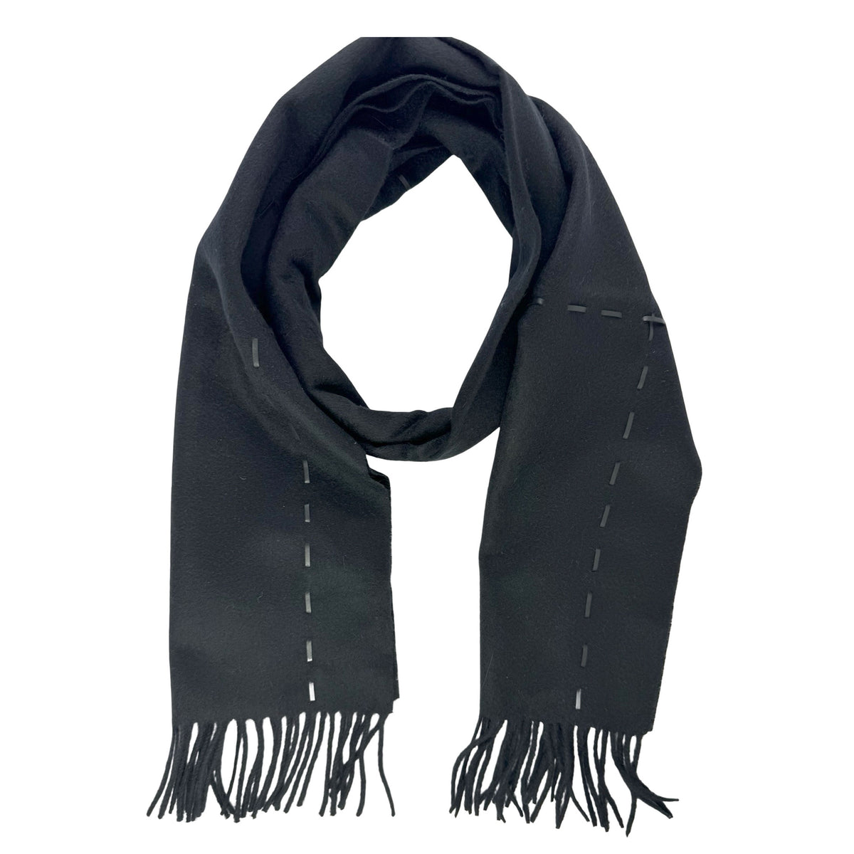 Cashmere Cotton Fringe Shawl