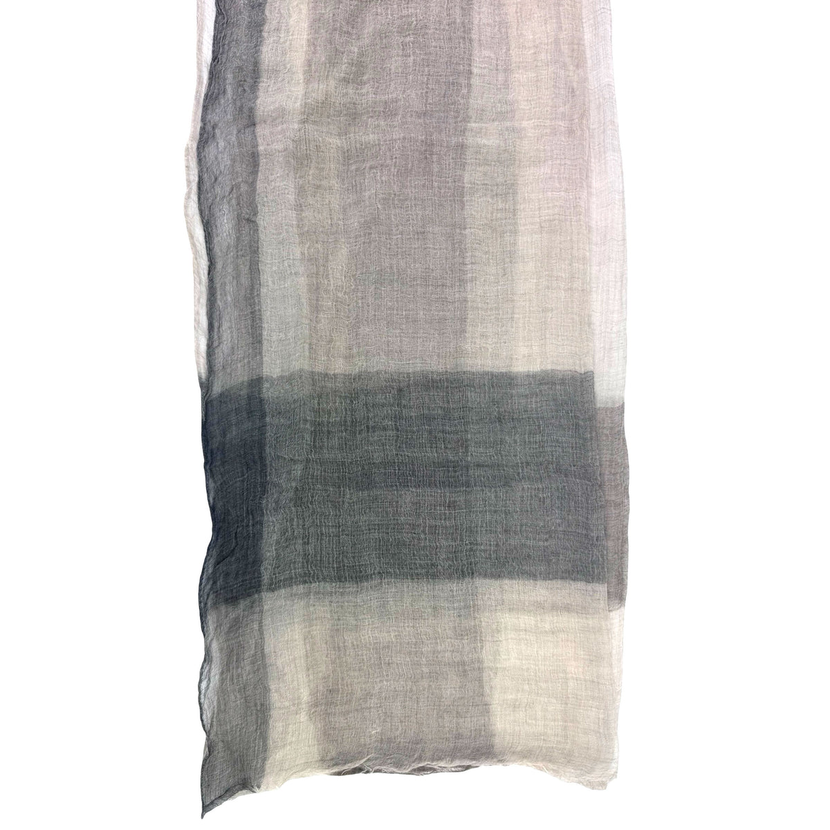 Agnona Scarf Taupe Gray Tan - Luxury Cashmere Shawl