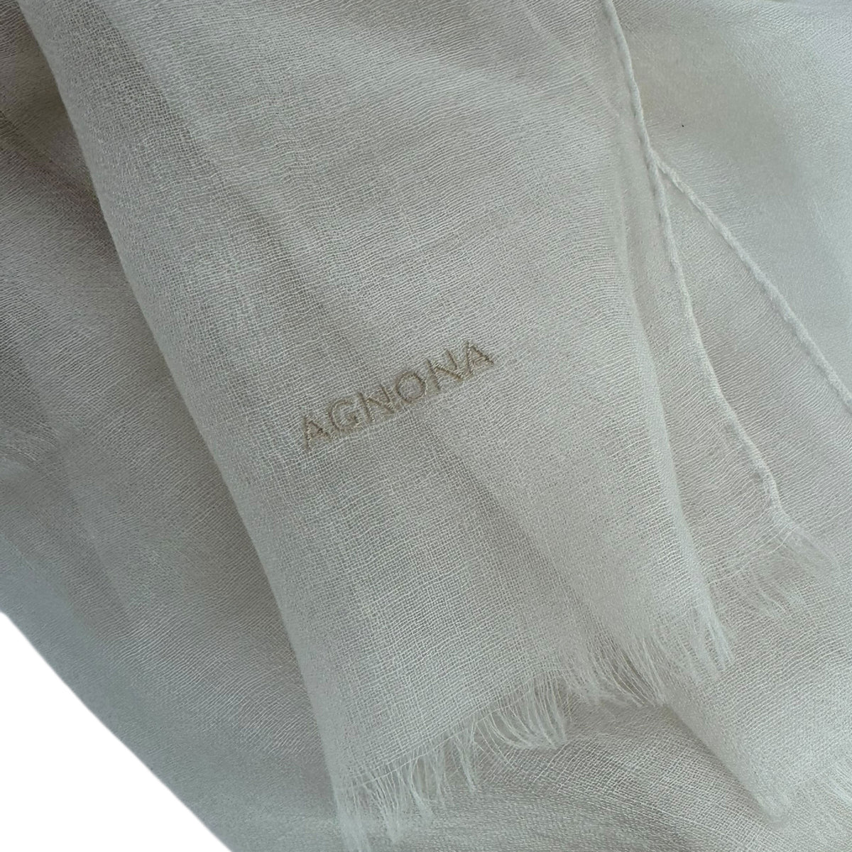 Agnona Scarf Beige Women Style