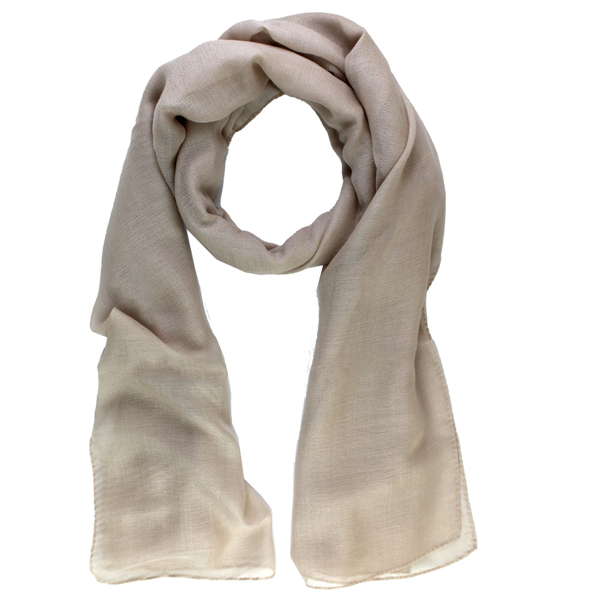 Agnona Scarf Beige - Cashmere Silk
