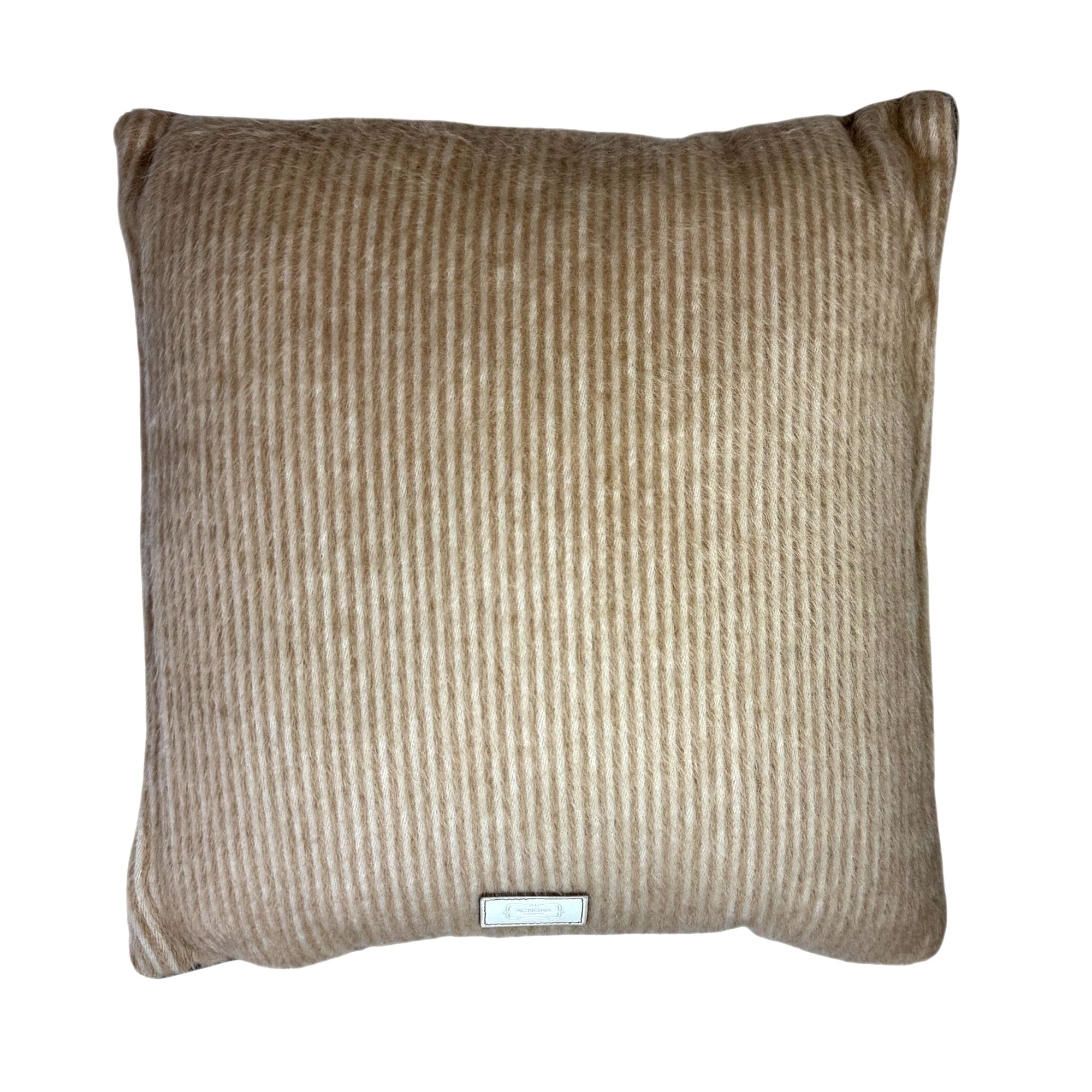 Agnona Cashmere Pillow Beige Pattern