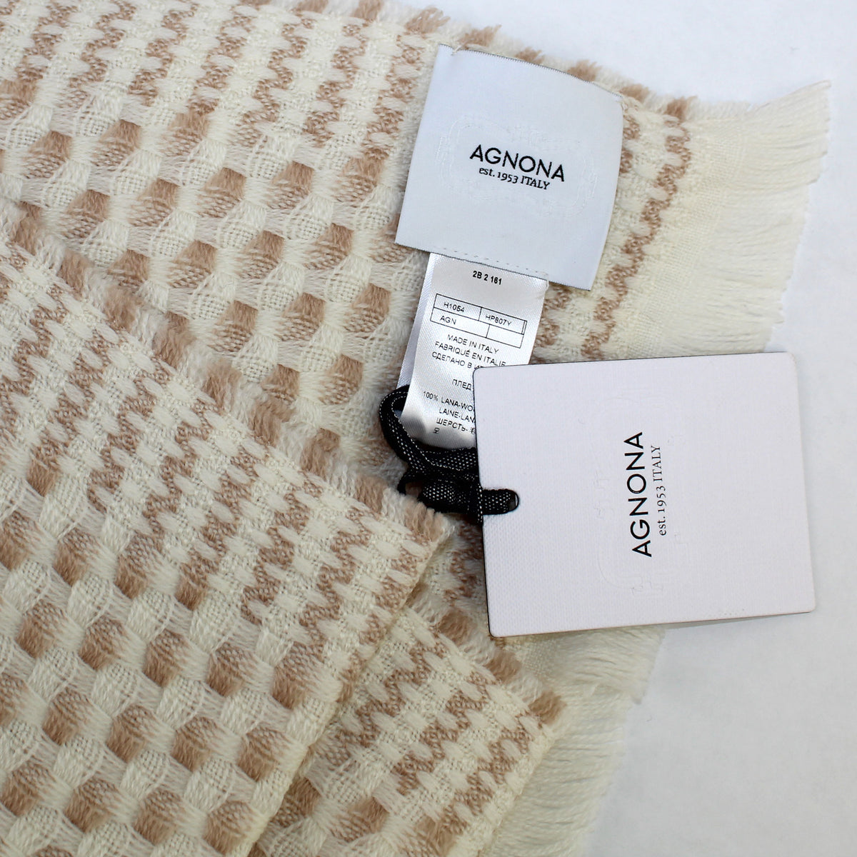 Agnona Wool Throw Blanket