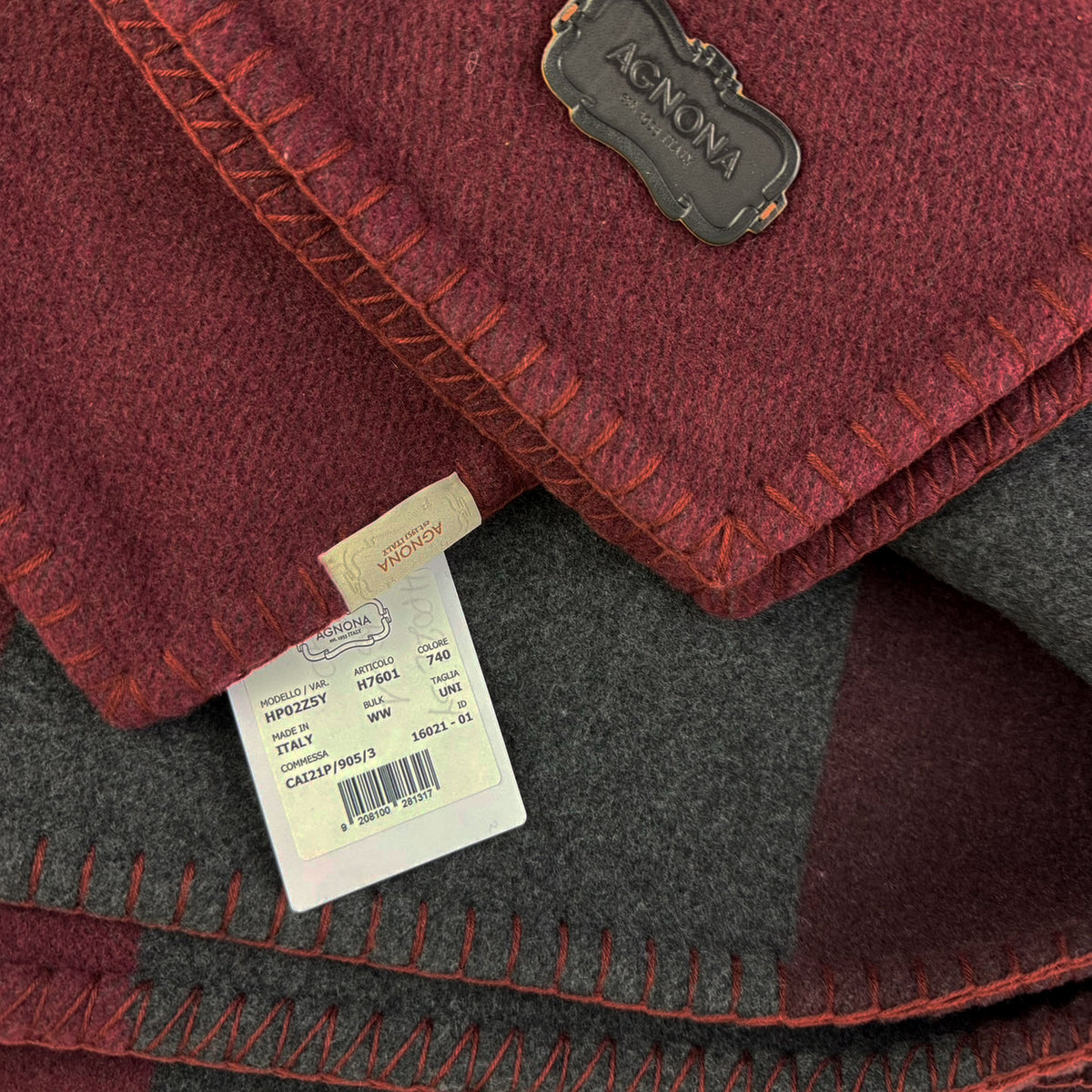 Agnona Cashmere Throw Blanket 