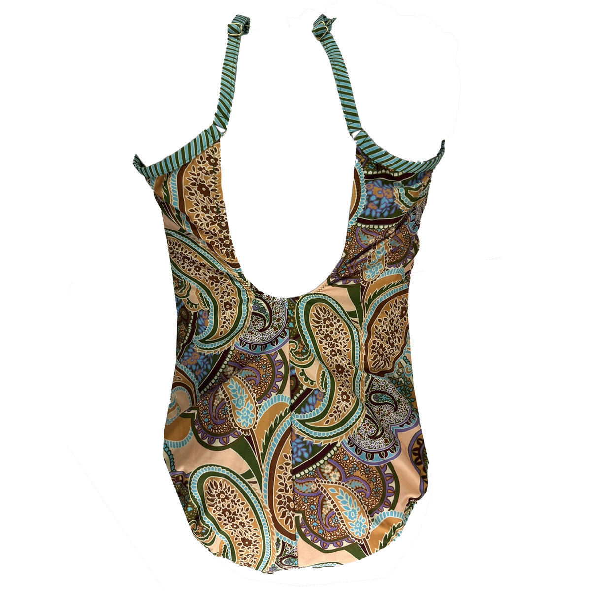 Olivia Swimsuit Paisley I 46/ US 10 - Women Beachwear Hand Made In Italy SALE