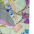 Laura Biagiotti scarf with floral and geometric design