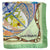 Laura Biagiotti scarf with floral and geometric design