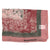 Borbonese Scarf Pink Paisley &  Eye Of Partridge - Linen Silk Shawl