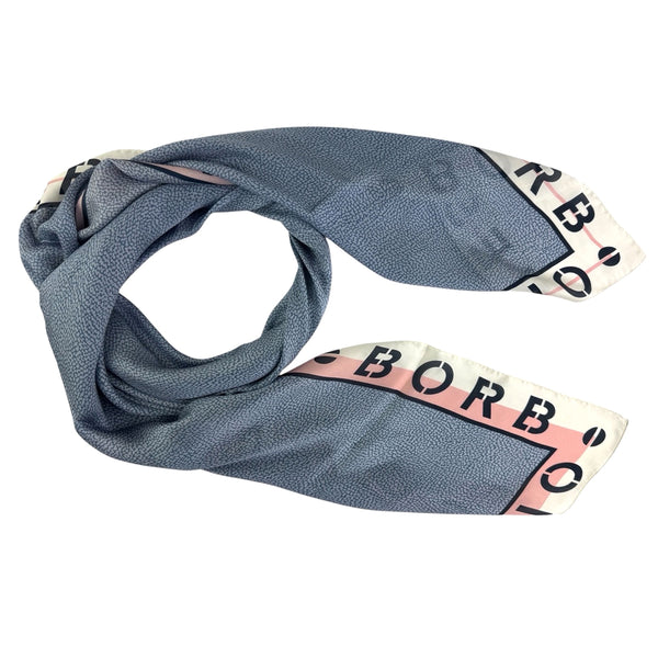 Borbonese Beige Silk Women Scarf