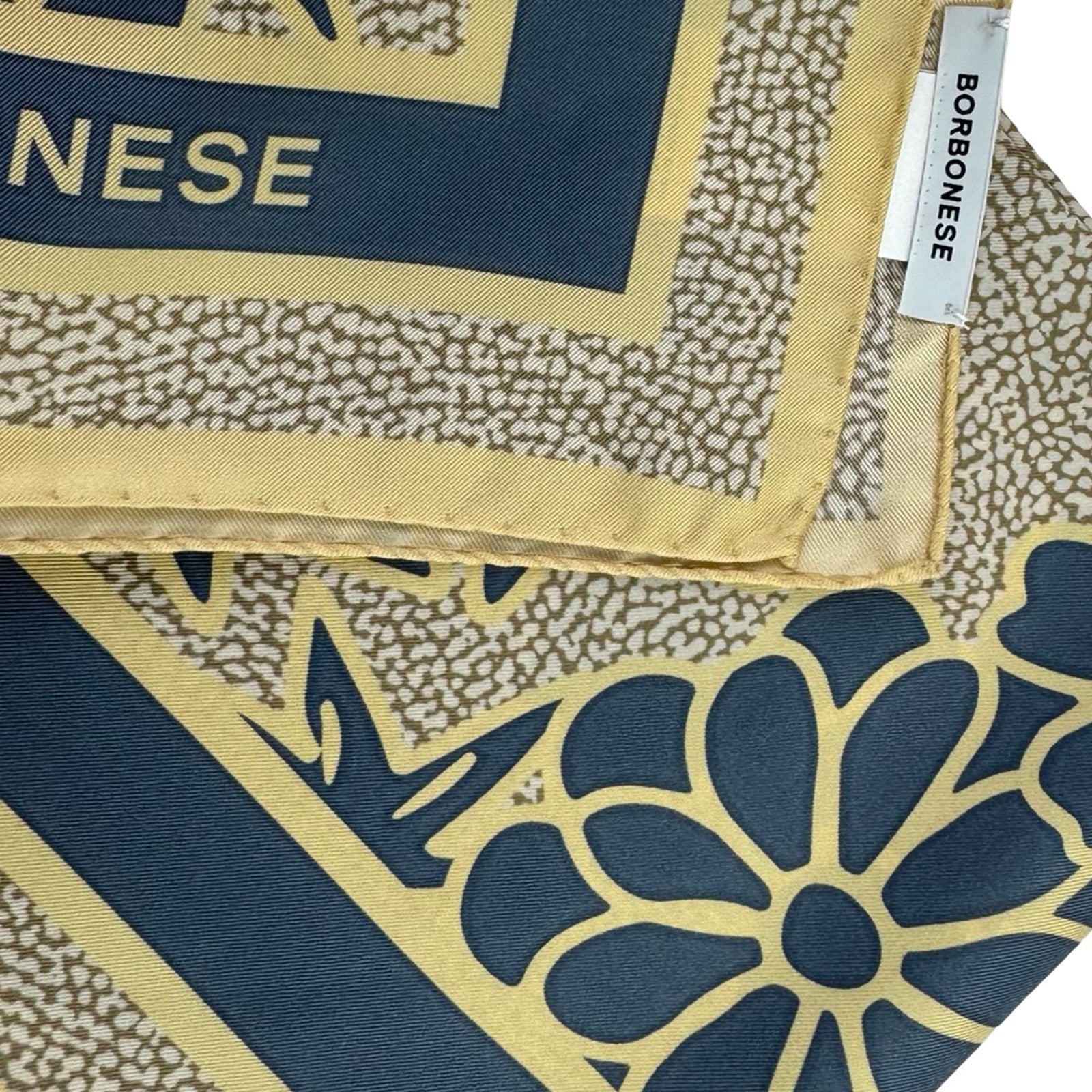 Borbonese Scarf - Twill Silk Square Foulard