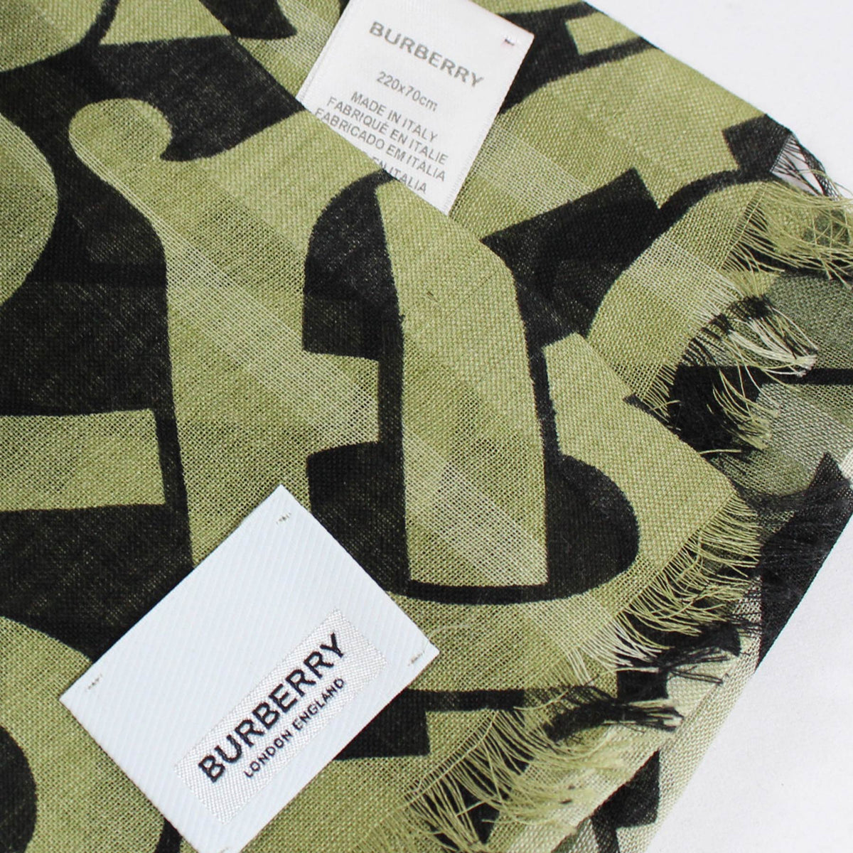 Burberry Scarf Monogram New