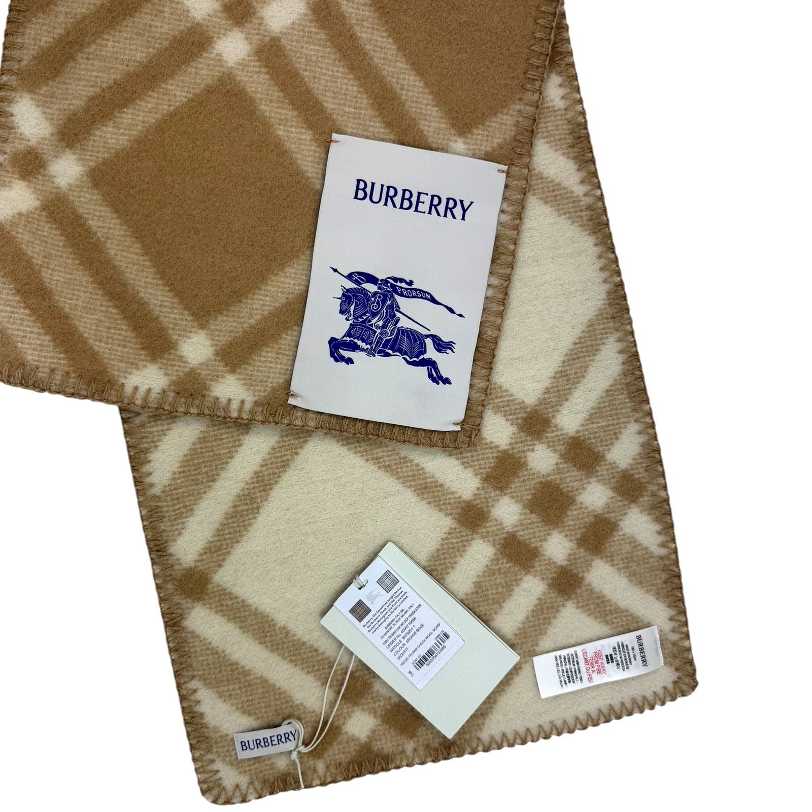 Burberry Archive Beige Tri Bar Check