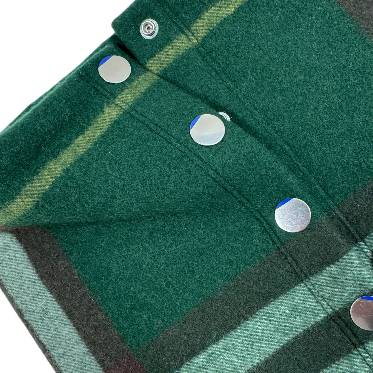 
 Wool Button Neck Circle Scarf