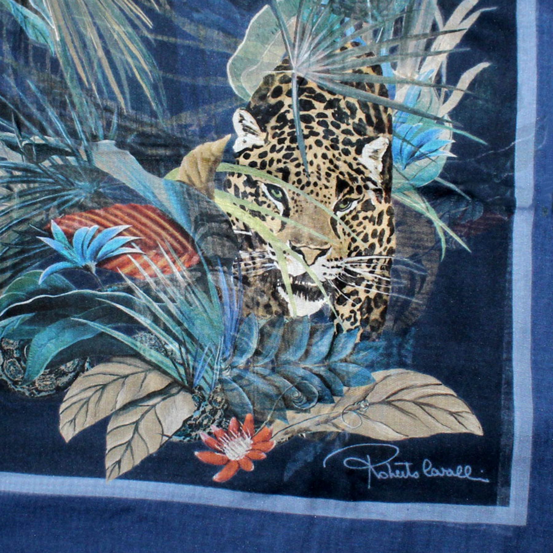 Roberto Cavalli Scarf Cheetah