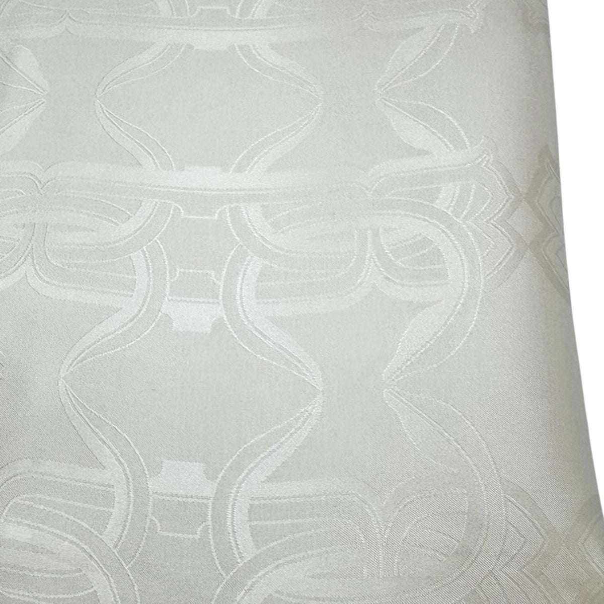 Roberto Cavalli Scarf White Tonal Mirror Snake Monogram - Twill Silk Shawl
