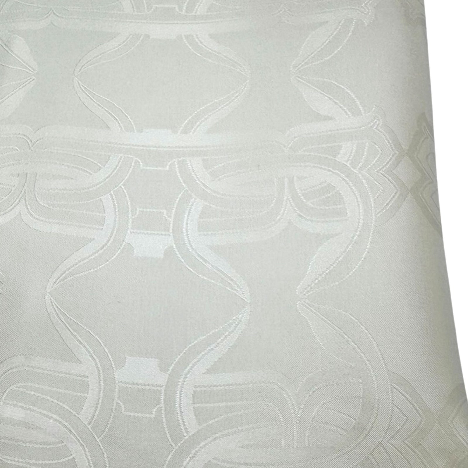 Roberto Cavalli Scarf White Tonal Mirror Snake Monogram - Twill Silk Shawl
