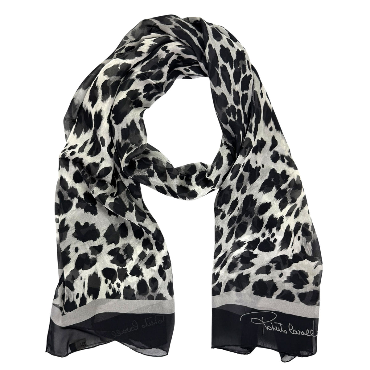 Leopard print scarf 