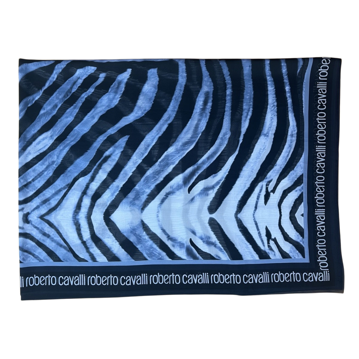 Roberto Cavalli Scarf Tiger Print - Extra Large Chiffon Silk Shawl