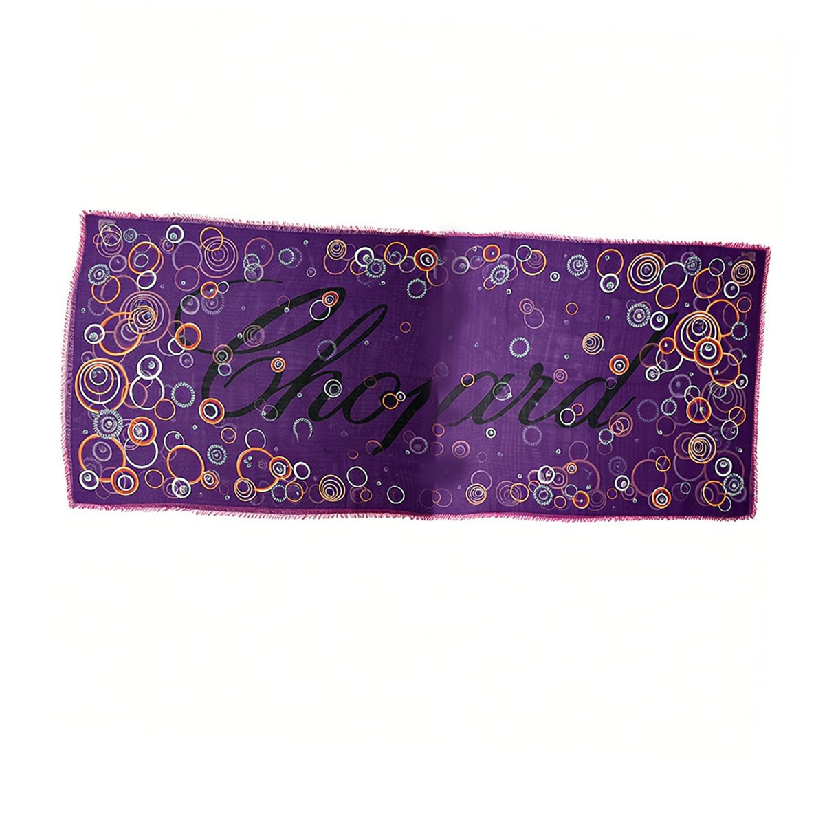 Chopard Scarf Purple Happy Spirit - Cashmere Silk Shawl FINAL SALE