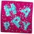 Chopard Scarf Magenta Happy Bubbles - Twill Silk Square Foulard