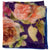 Chopard Scarf Purple Rose De Caroline Floral - Extra Large Chiffon Silk Shawl