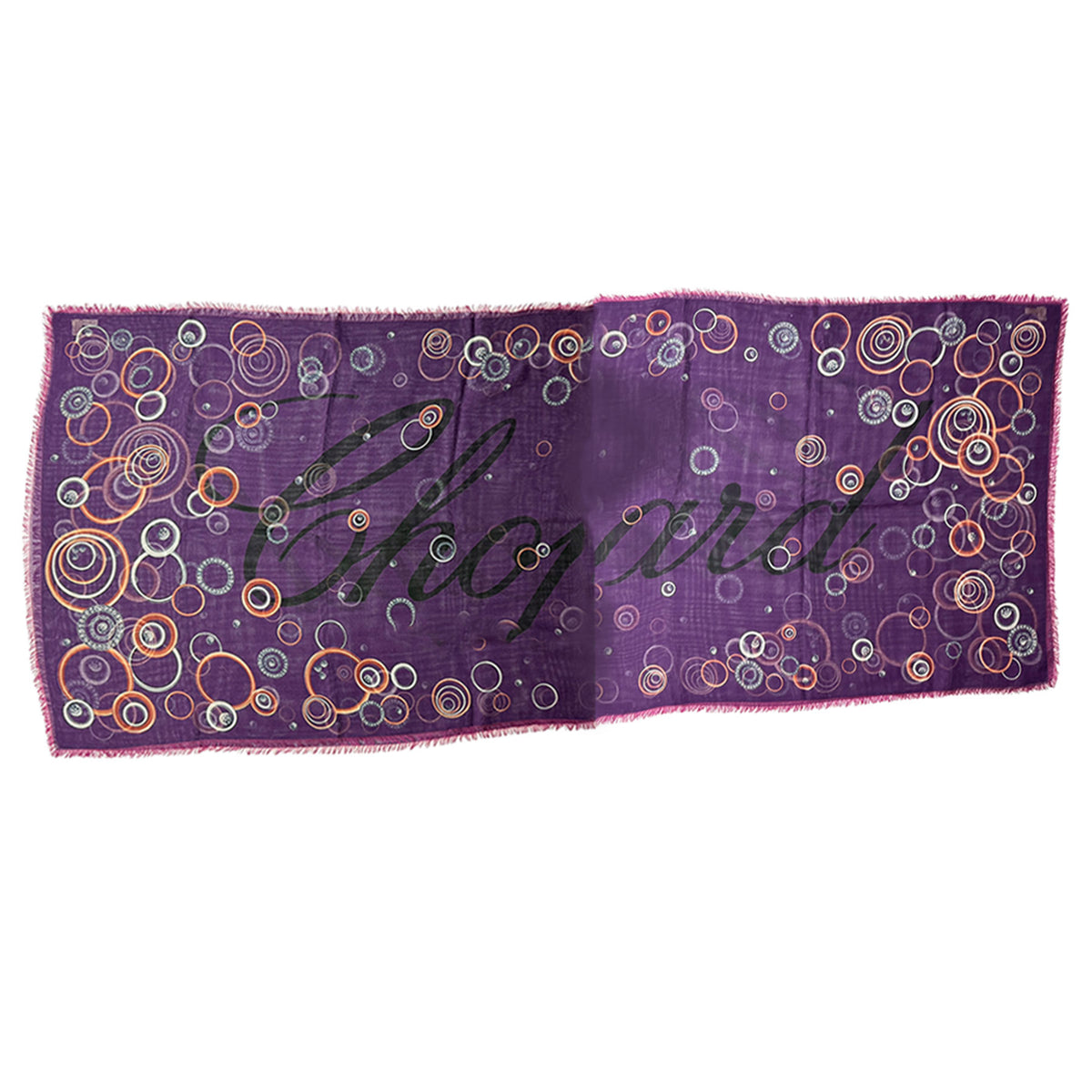 Chopard Scarf Purple Happy Spirit - Cashmere Silk Shawl