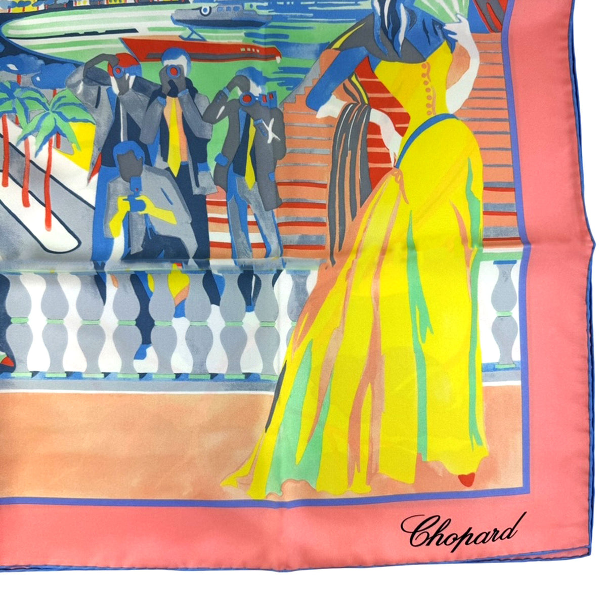 Chopard Scarf Signature Design - Twill Silk Square Foulard