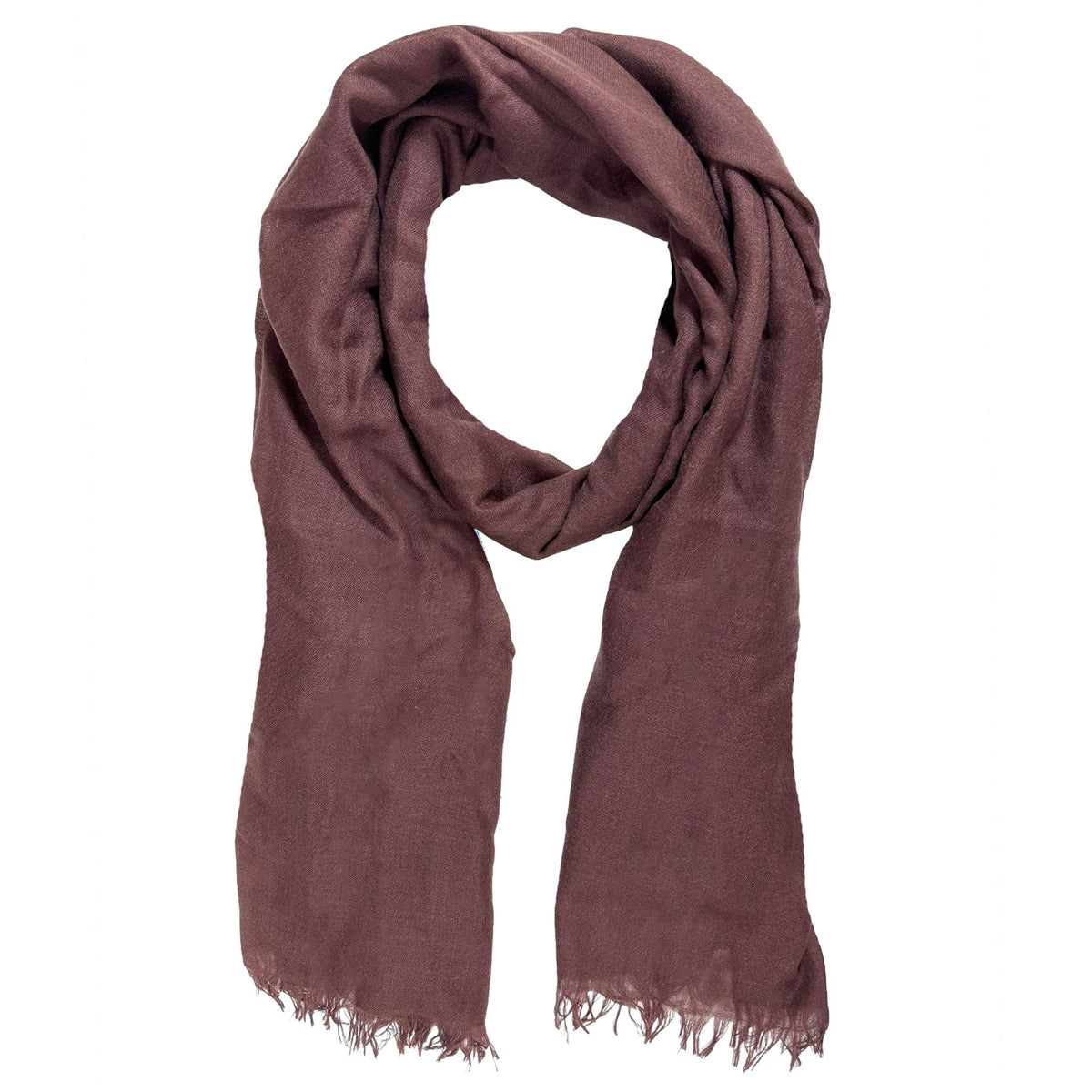 Brunello Cucinelli Cashmere Scarf Plum 