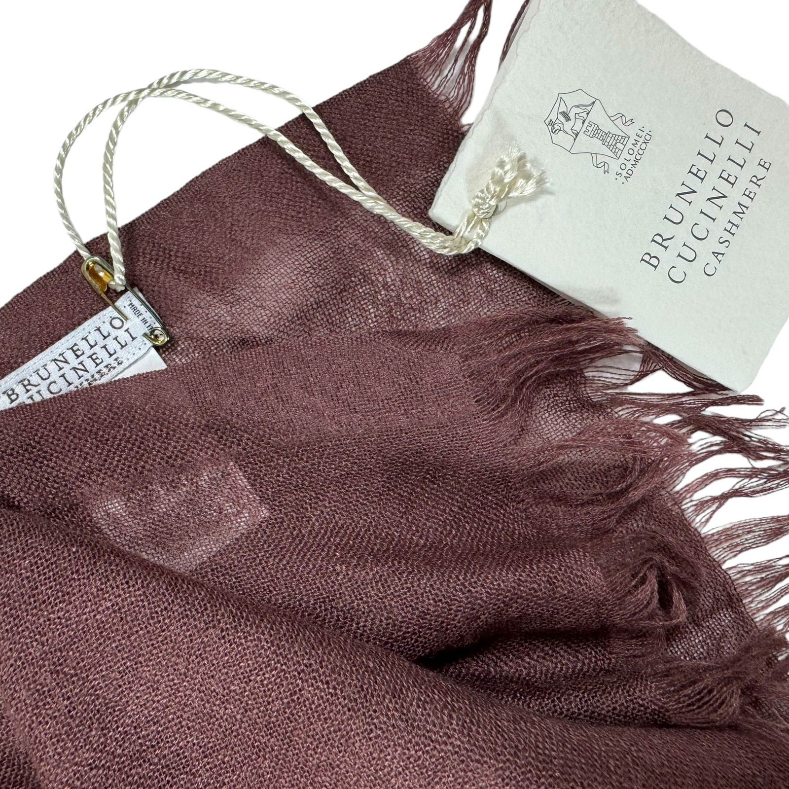 スカーフ BRUNELLO CUCINELLI Woman Scarf Pink MSCDFSW03P CWS45 BRUNELLO CUCINELLI: Scarf woman - Pink | Brunello Cucinelli